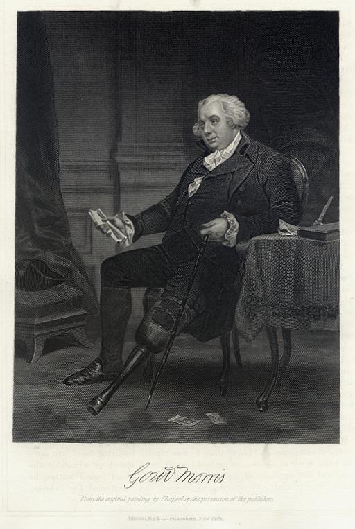 USA, Gouverneur Morris after Alonzo Chappel, 1861