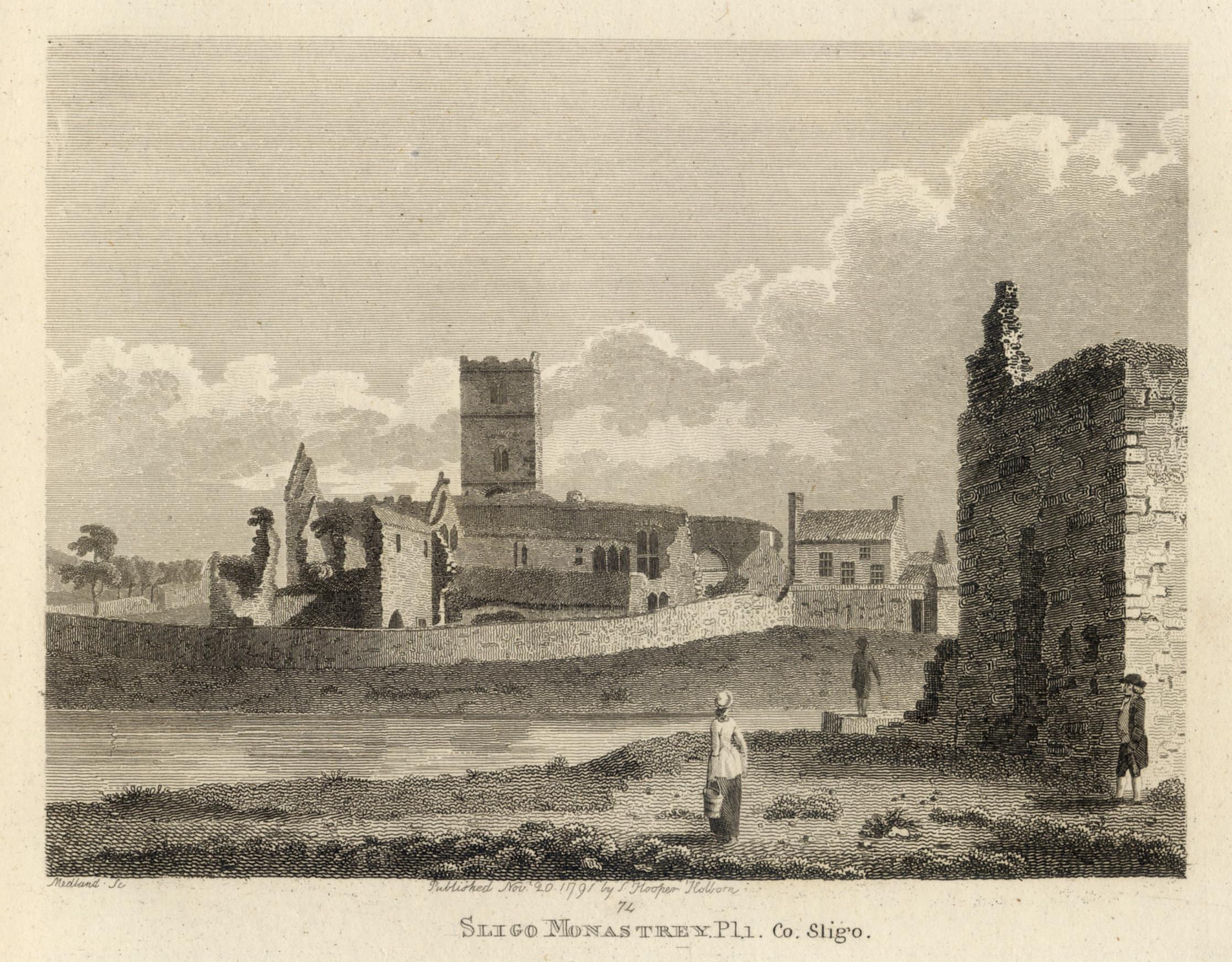 Ireland, Co. Sligo, Sligo Monastery, 1786