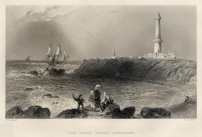 Aberdeen Lighthouse, 1842