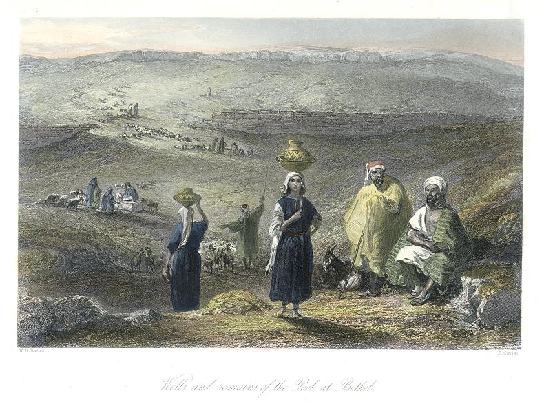 Isreal, Bethel remains, 1840