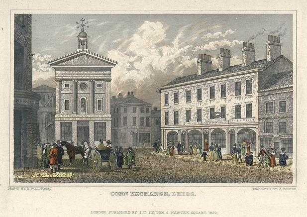 Yorkshire, Leeds, Corn Exchange, 1829