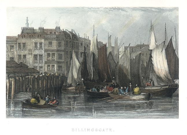 London, Billingsgate, 1838