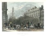 London, Somerset House, Strand, 1838