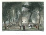 London, Vauxhall Gardens, 1839