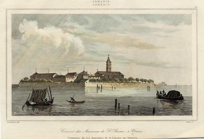 Italy, Armenian Convent in Venice, 1838