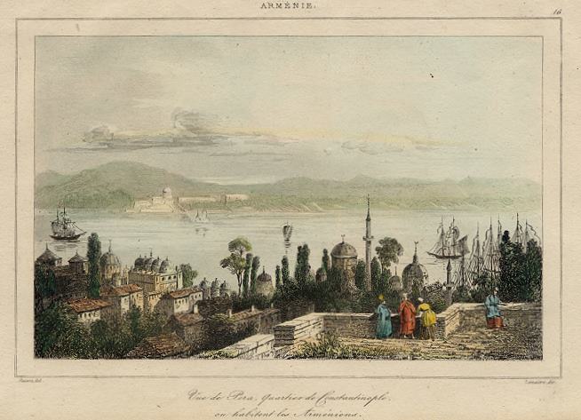 Turkey, Pera, Constantinople, 1838