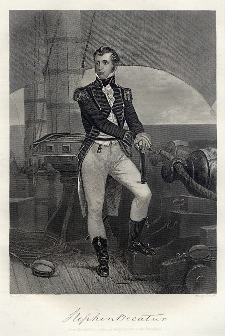 USA, Stephen Decatur after Alonzo Chappel, 1861