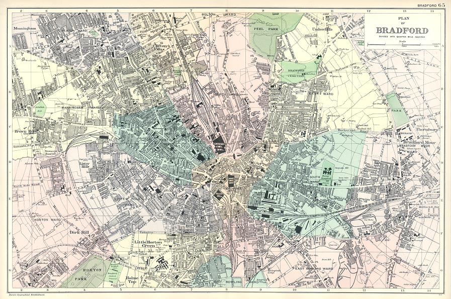 Yorkshire, Bradford plan, 1905