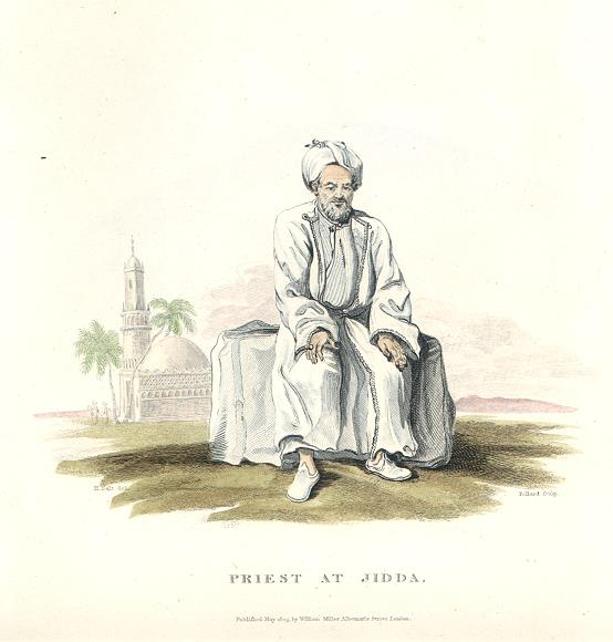 Saudi Arabia, a Jeddah Priest, 1811