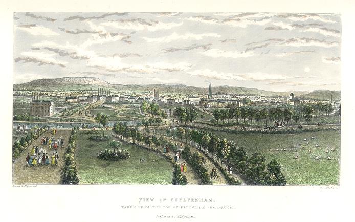 Cheltenham view, 1826