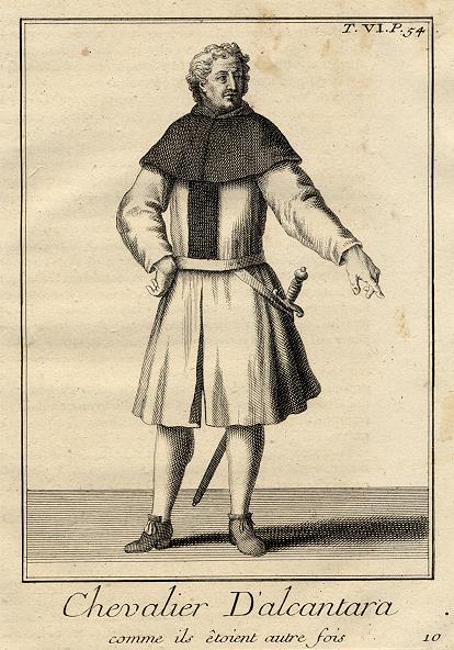 Chevalier D'alcantara (Spanish religious & military order), 1718