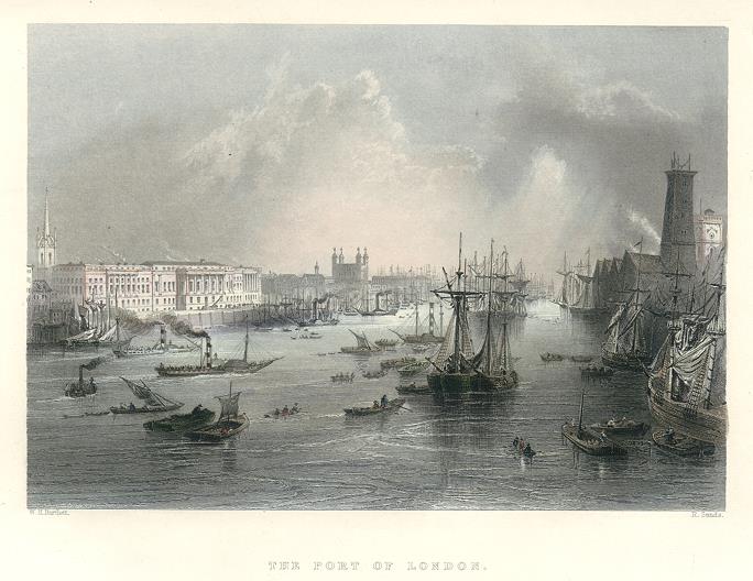 Port of London, 1842