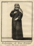 Nun of the Order of Fontevraud (France), 1718