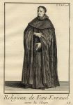 Monk of the Order of Fontevraud (France), 1718
