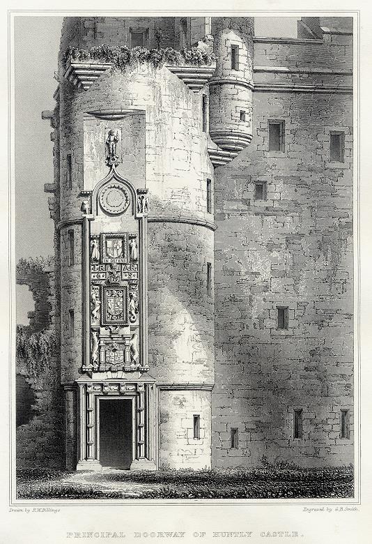 Scotland, Perthshire, Castle Huntly, 1848