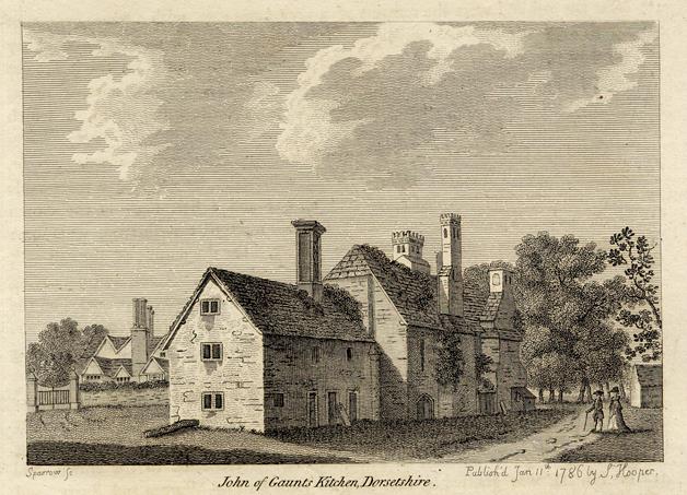 Dorset, Great Canford, John of Gaunt's Kitchen, 1786