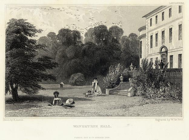 Lancashire, Wavertree Hall, 1831