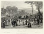 France, Paris, Peasants Ball, 1844