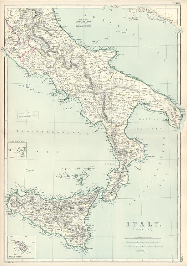 South Italy and Sicily, 1872