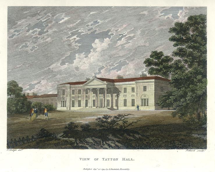 Lancashire, Tatton Hall, 1795