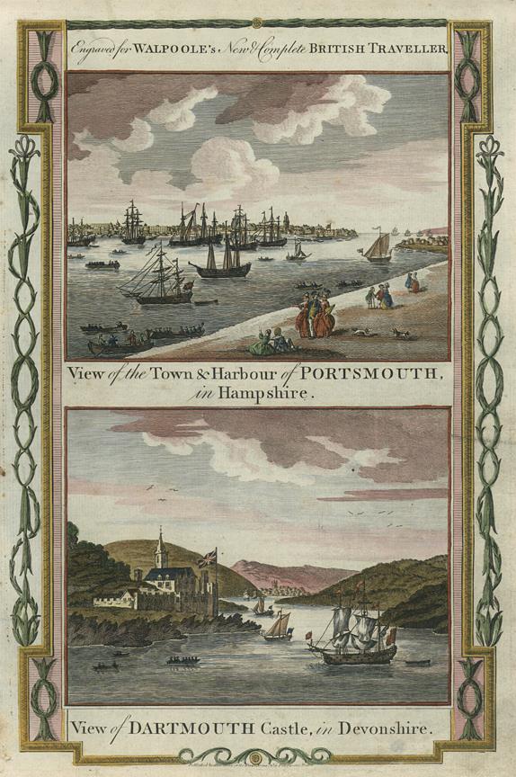 Portsmouth and Dartmouth views, 1784