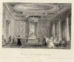 France, Fontainbleau, Queen's Bedchamber, 1840