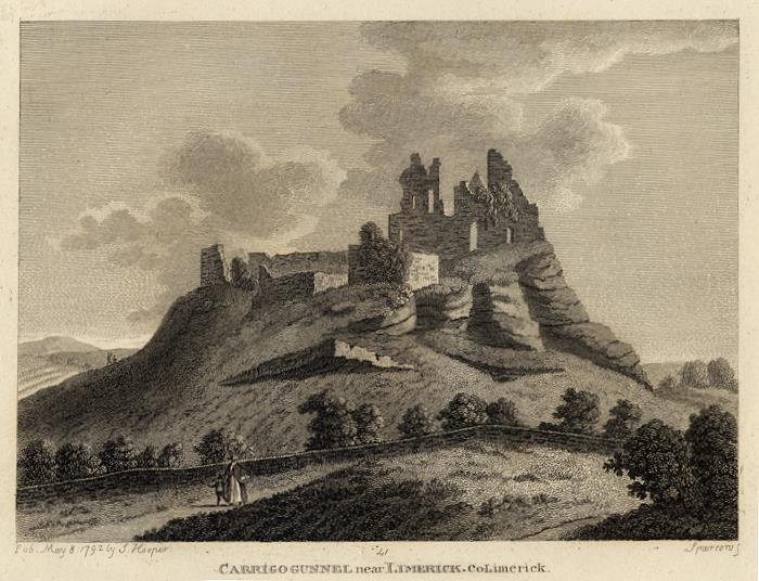 Ireland, Carrigo Gunnel near Limerick, 1786