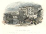 France, Lyons, Pont de Change, 1840