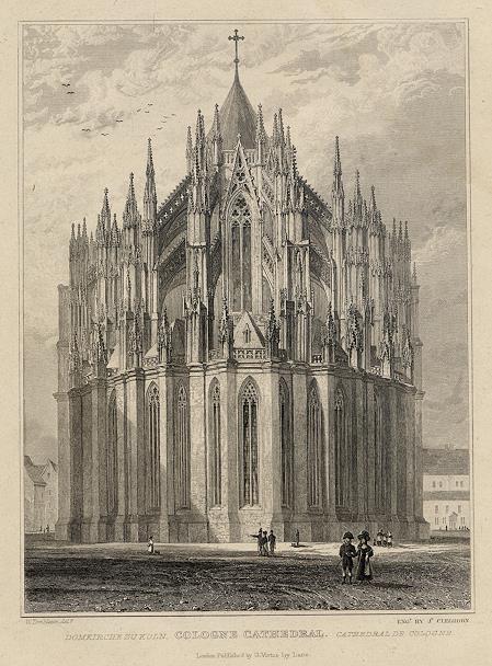 Germany, Cologne Cathedral, 1832