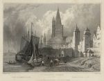 Germany, Cologne, St.Martins Church, 1832