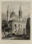 Germany, Cologne, Church of the Apostles, 1832