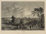 Germany, Bonn view, 1832