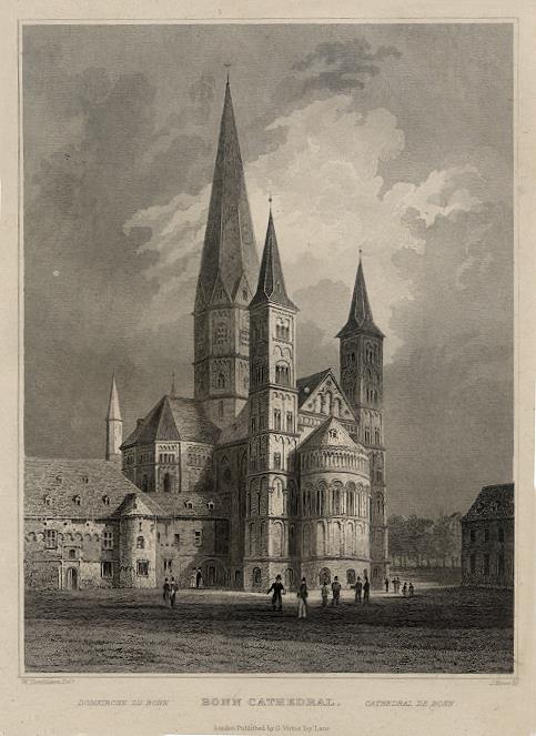 Germany, Bonn Cathedral, 1832