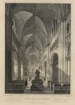 Germany, Bonn Cathedral interior, 1832