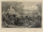 Germany, Ruins of Godesberg, 1832