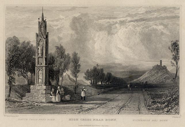 Germany, High Cross near Bonn, 1832