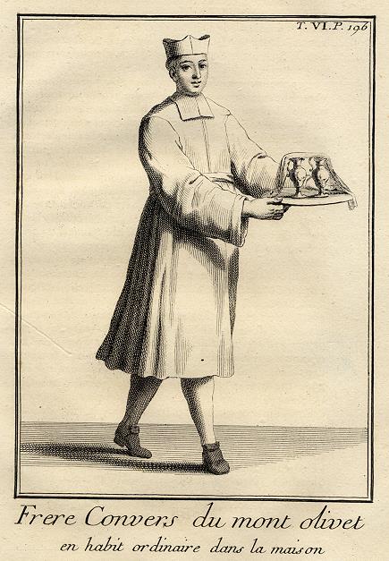 Monk of Mount Olivet (Benedictine, Italy), 1718