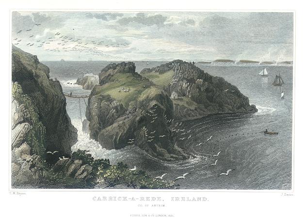 Co. Antrim, Carrick-A-Rede, 1832