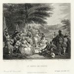 Un Repos de Chasse, 1858