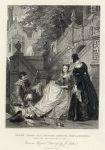 Scene from Walter Scott's Kenilworth, 1836