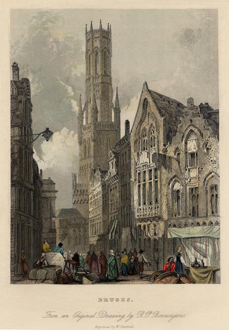 Belgium, Bruges, 1836