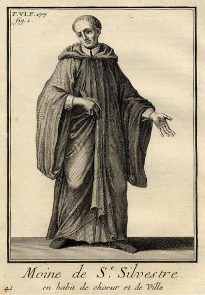 Monk of the Order of St.Sylvester, 1718