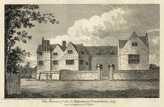 London, Mansion of Sir Reynardson at Tottenham , 1800