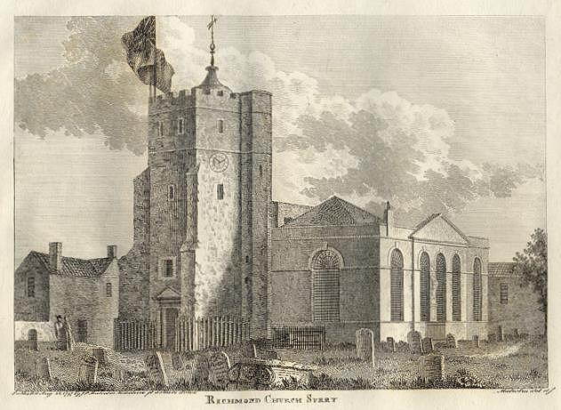 London, Richmond Church, 1800