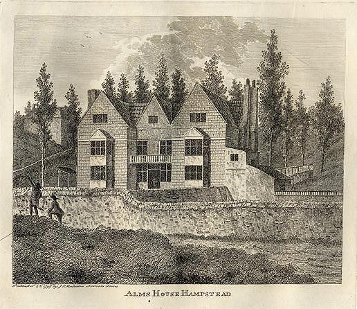 London, Alms House Hampstead, 1800