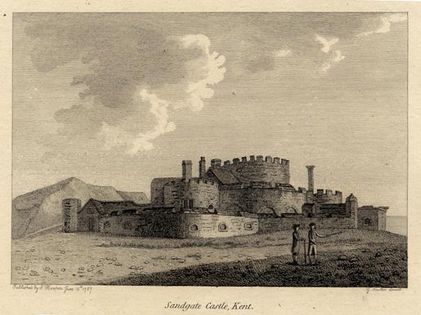 Kent, Sandgate Castle, 1786