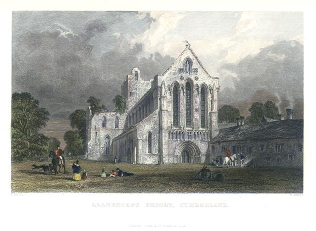 Cumberland, Llanercost Priory, 1844