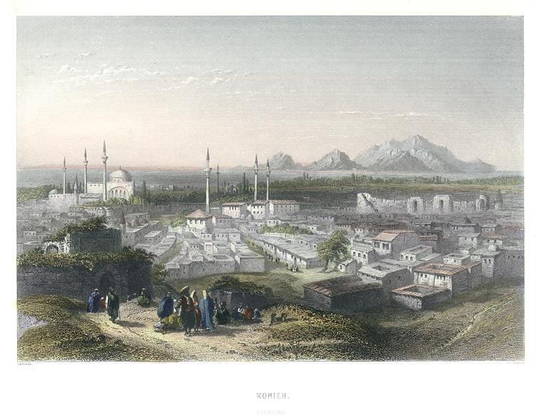 Turkey, Konieh, 1856