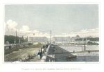 Paris, Place de Louis XV, from the Bridge, 1840