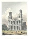 Paris, Church of St.Sulpice, 1840